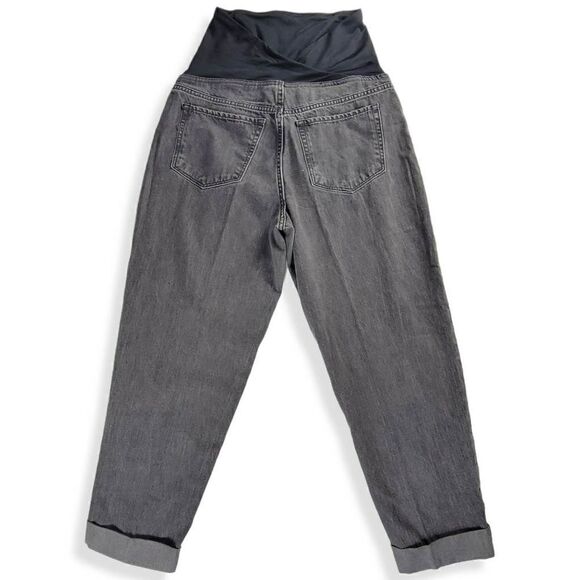 Isabel Crossover panel Black Boyfriend Jeans Size 8 - Picture 3 of 3